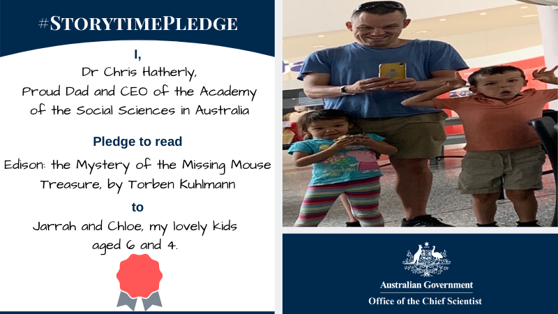 Chris Hatherly storytime pledge