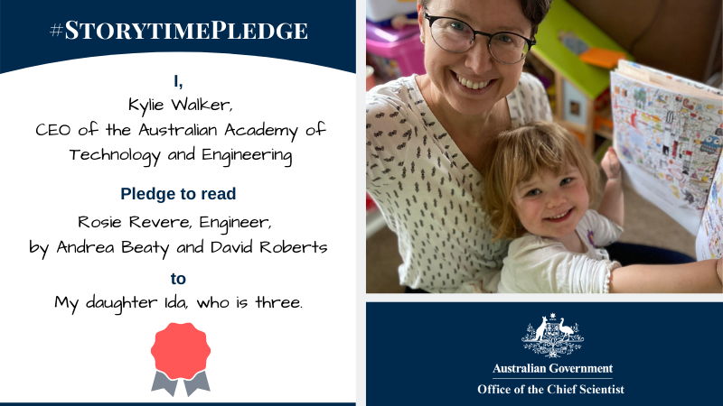 Kylie Walker storytime pledge