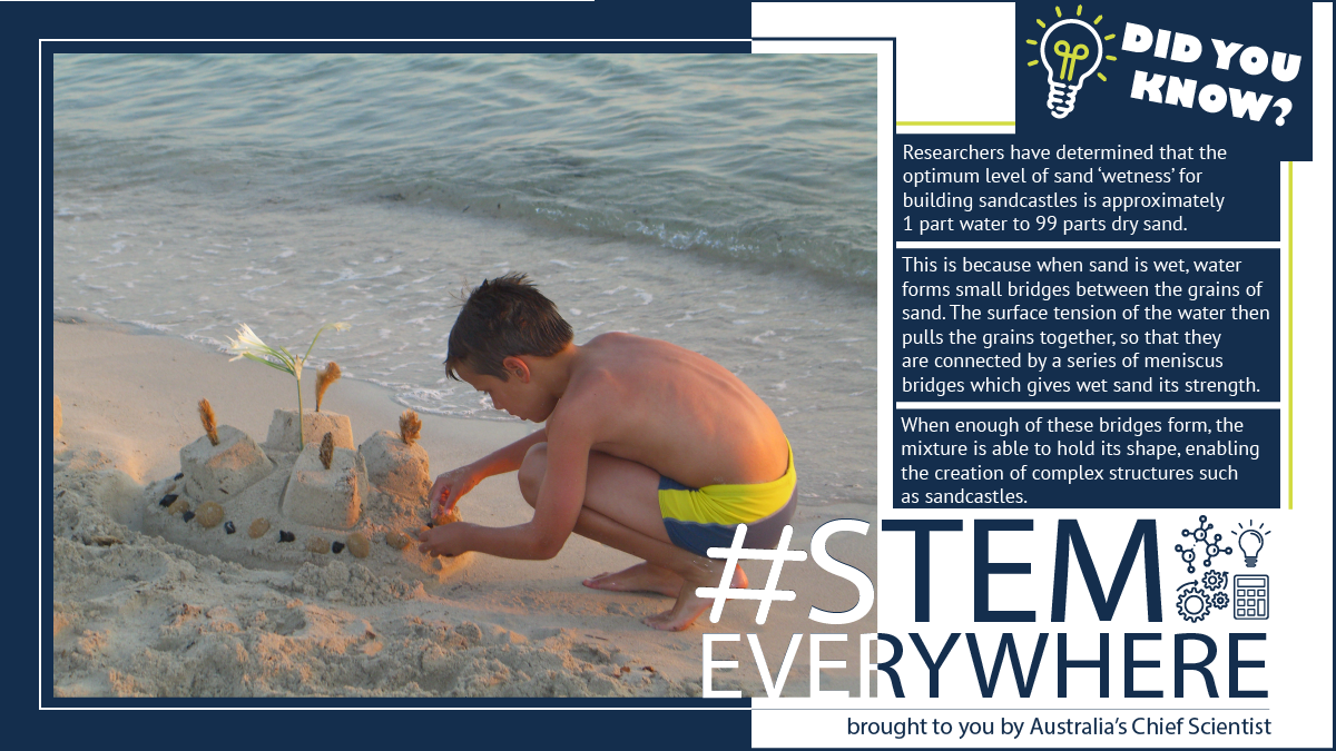 STEM Everywhere - sandcastles