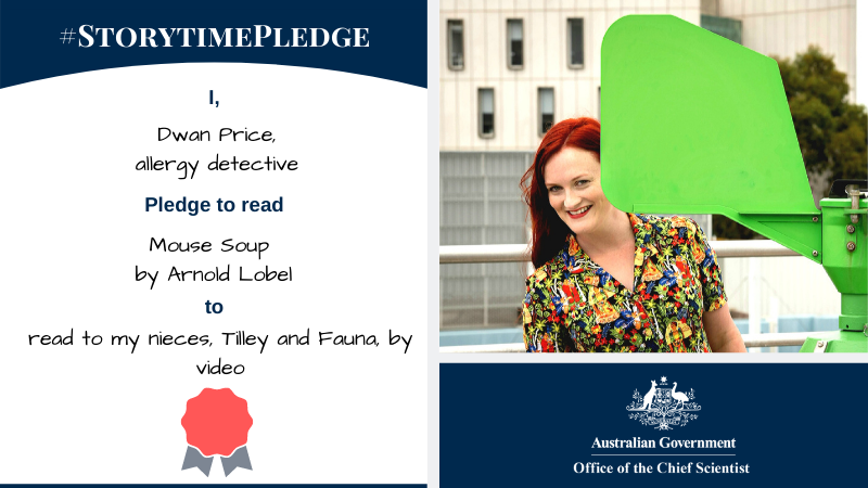 Dwan Price Storytime Pledge