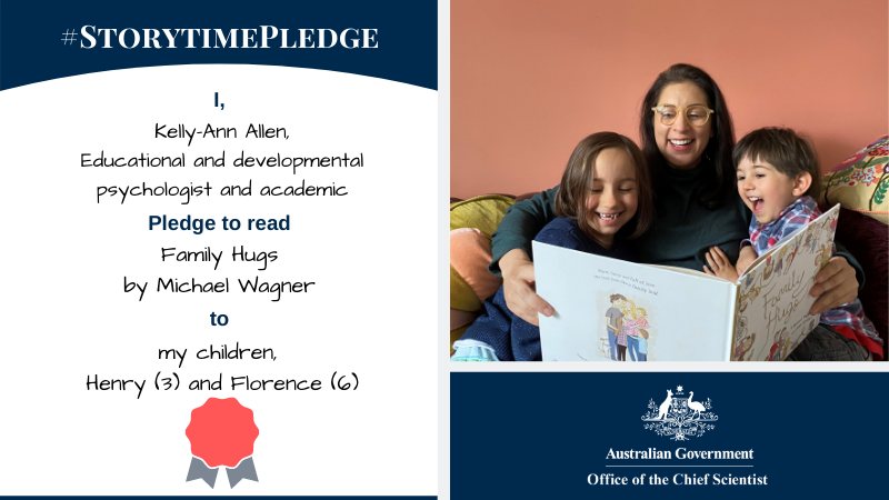 Kelly-Ann Allen Storytime Pledge