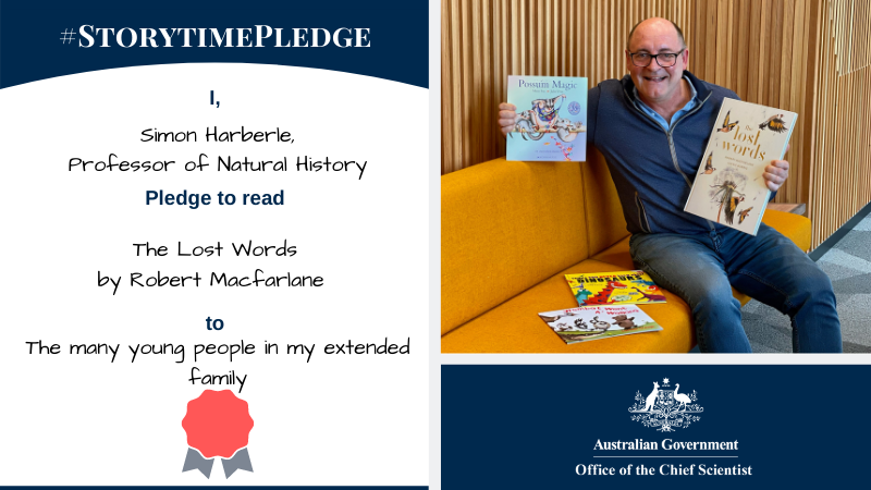 Simon Harberle Storytime Pledge