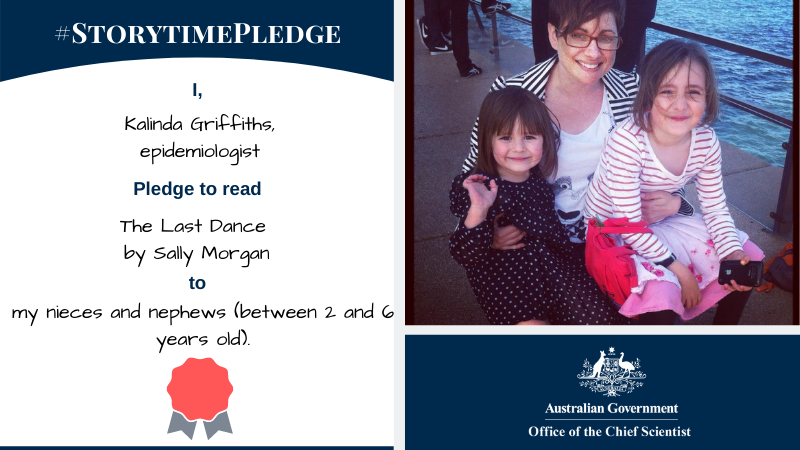 Storytime Pledge: Kalinda Griffiths
