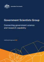 Government Scientists Group booklet cover image