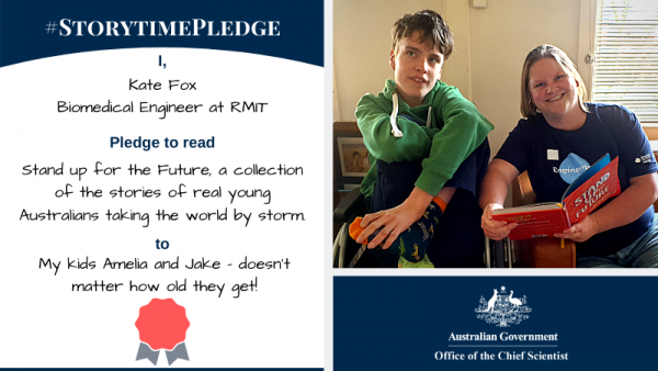 kate fox storytime pledge