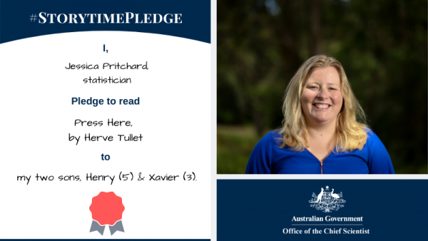 Jessica Pritchard Storytime Pledge