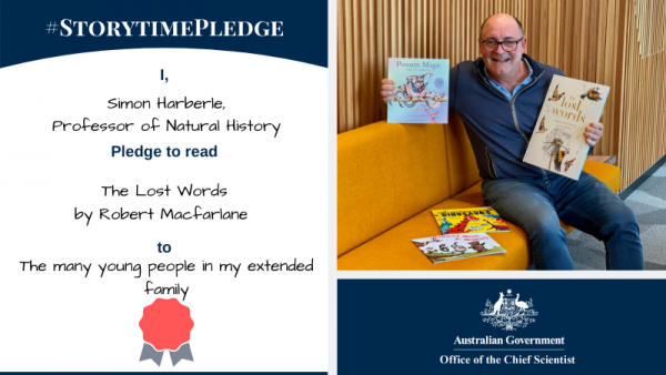 Simon Harberle Storytime Pledge