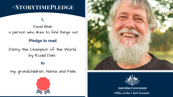 Storytime Pledge: David Blair