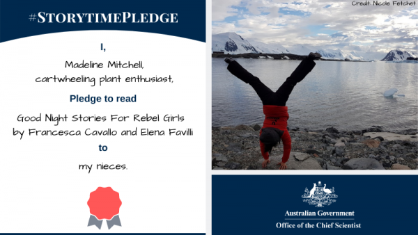 Storytime Pledge: Madeline Mitchell