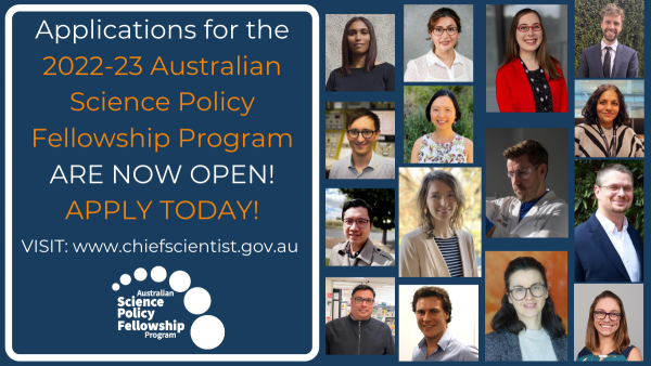 Australian Science Policy Fellowship Apply Today