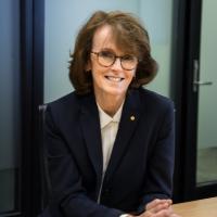 Dr Cathy Foley at Desk
