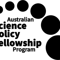 Australian Science Policy Fellowship program Logo Black