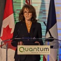Cathy Foley is Quantum world congress