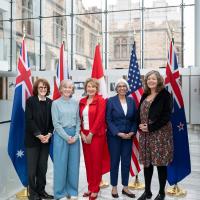 Image of chief science advisors standing together in Ottawa